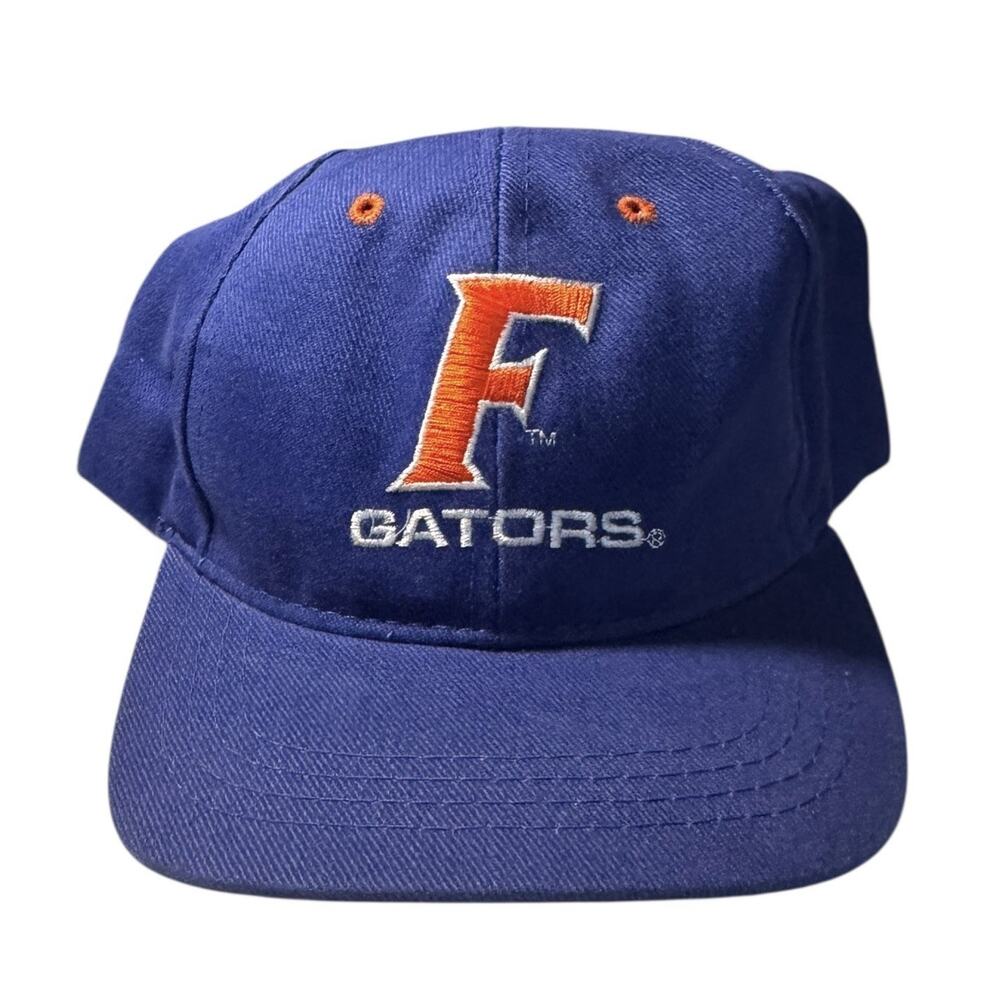 Vintage Y2K Florida Gators NCAA Headmaster Blue Hat Adjustable Strapback Cap